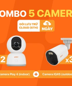 Gói Combo 5 Camera giá ưu đãi